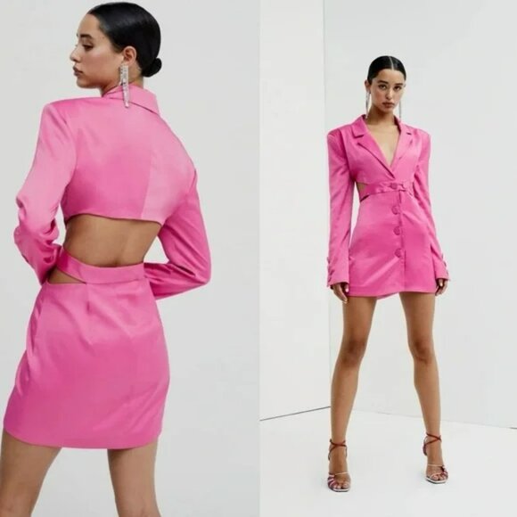 For Love And lemons Marie Blazer Mini Dress.  SZ S - Picture 1 of 7